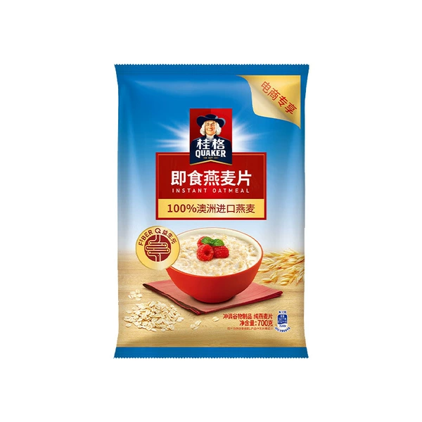 Quaker oatmeal 700g bag