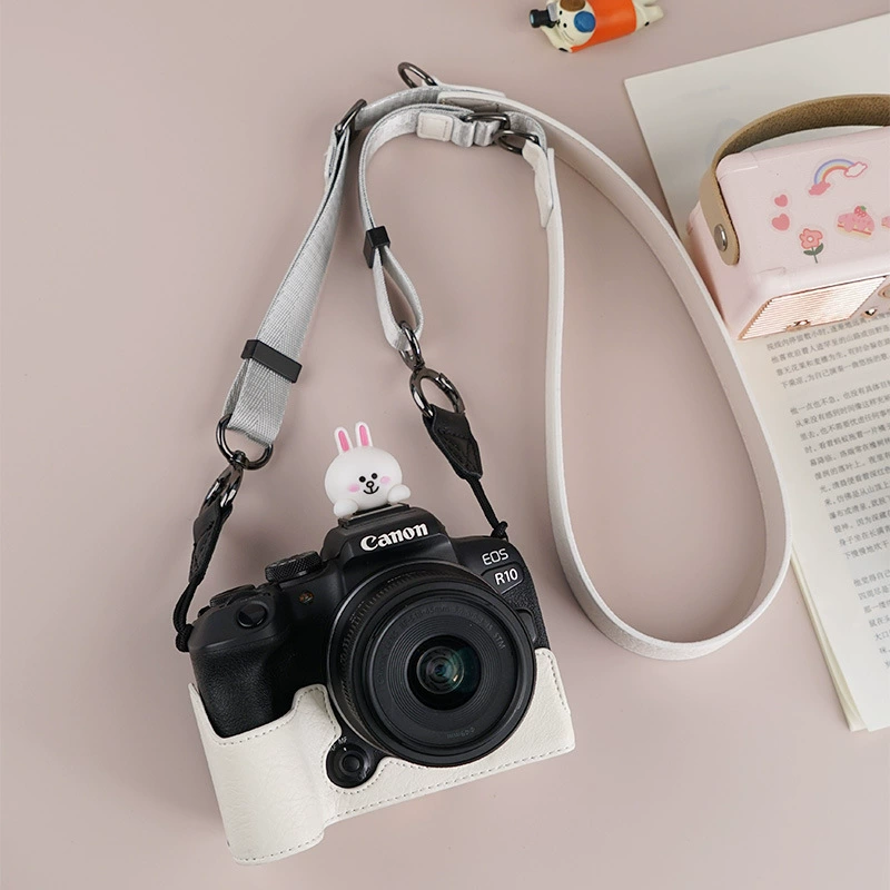 Для Canon R10 сумка для камеры R50 чехол для камеры R100 Защитный чехол для ретро кожаный чехол микро-одиночный диагональный пакет