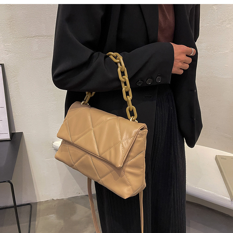 Autumn And Winter Bags 2021 New Trendy Bags Women Bags Fashion One-shoulder Messenger Bag display picture 5