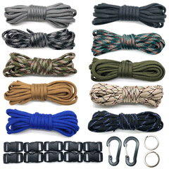 Amazon 550-pound nylon rope military-standard outdoor multi-functional braided rope climbing rope seven-core diy paracord bracelet