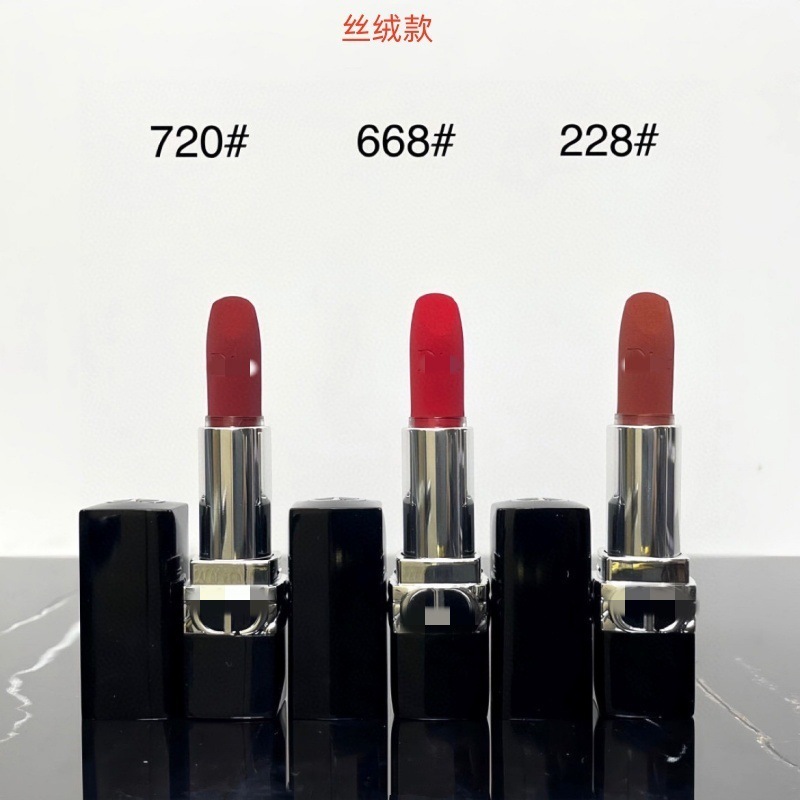 D家AO磨砂细管口红3.5g正装哑光唇色传奇红唇999#720烈焰红唇口红|undefined