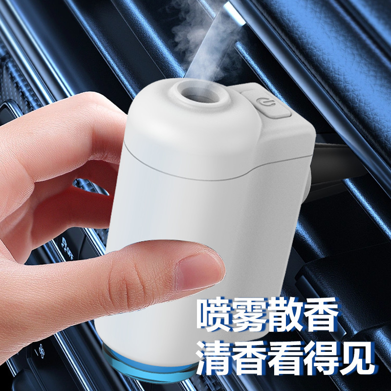 Máquina de fragancia inteligente montada en automóviles, máquina de expansor de fragancia de pulverización de salida de aire, perfumes de colonia para hombres para automóviles de alta calidad, fragancia ligera duradera