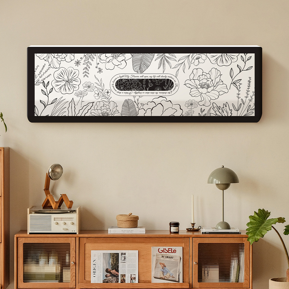 Air-condicionado colgante cubierta de polvo 2024 nuevo tipo colgante cubierta de cubierta interior cubierta de tela adecuada para cubierta protectora de Glimie Haier