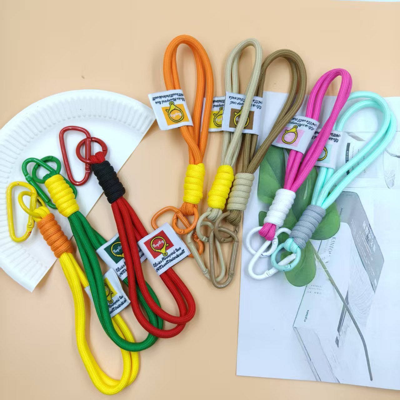 High-Quality Phone Lanyard Manufacturers Supply Doll Toys, Bags, Cards, DIY Cultural and Creative Lanyards, and Chinese-Style Keychains