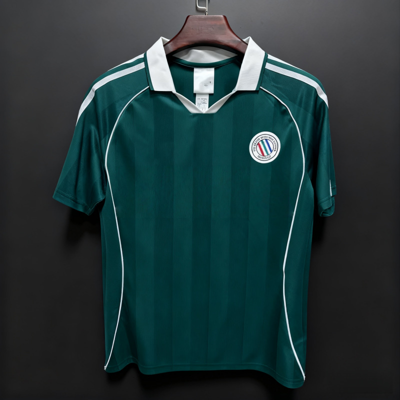 Cross-Border Retro Training Clothes Clover T-Shirt Jersey Football Uniform Fan Version Jersey