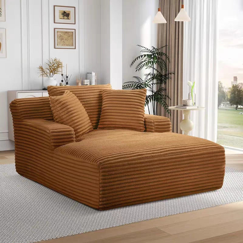 Sofá de esponja de compresión transfronterizo de comercio exterior sillón reclinable de pana sofá de compresión Amazon sin marco de una pieza personalizado