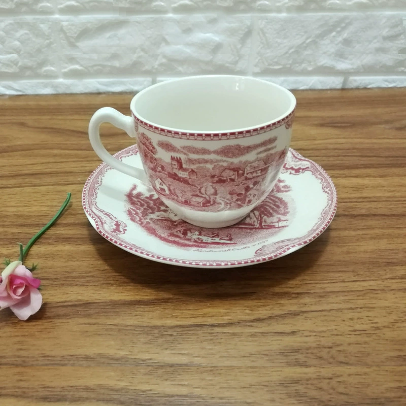 Последний заказ Wedgwood Red Castle серии модные западные блюда европейские тарелки для супа тарелки чаши и блюдца