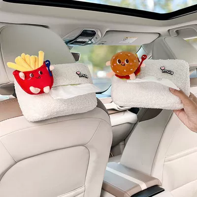 box, multifunctional tissue pack — Car tissue box/set
