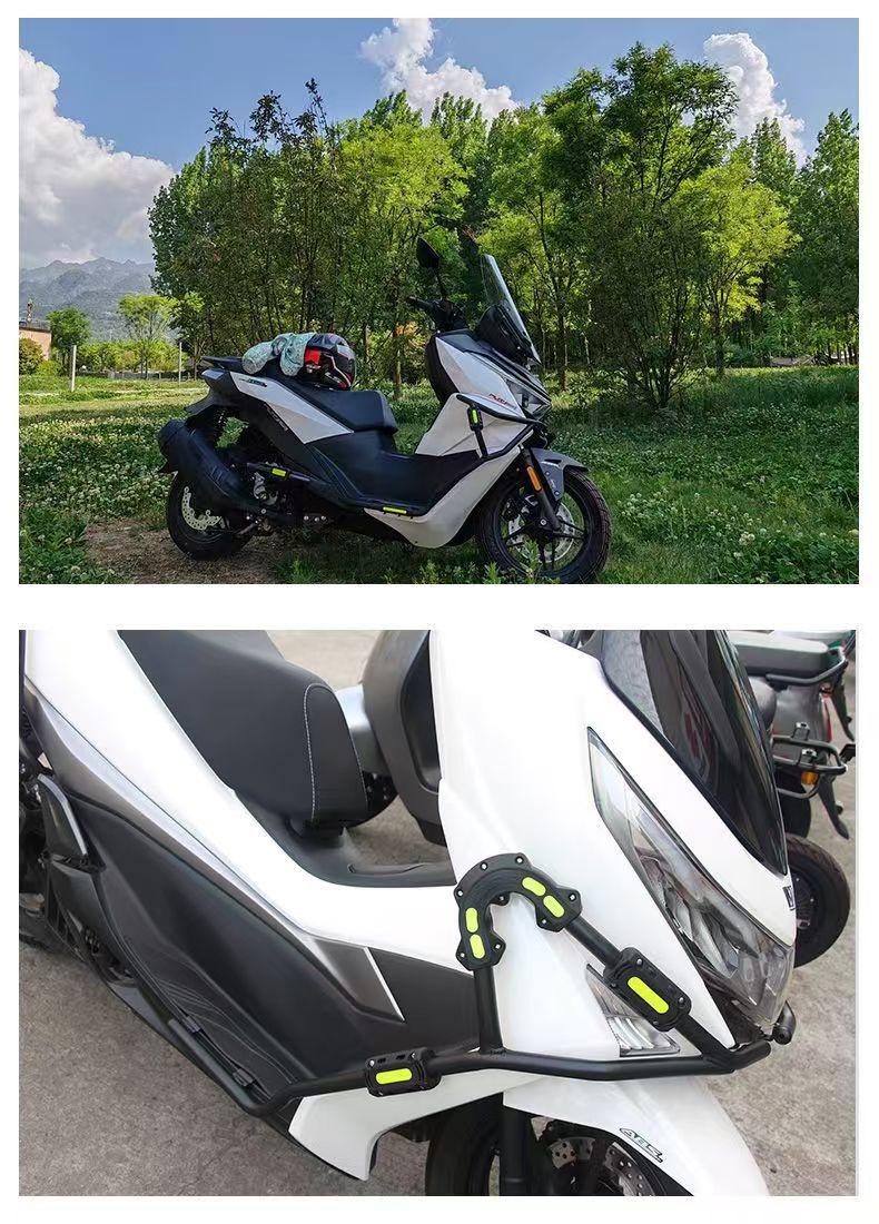 Bumper Anti-Collision Block Uhr150Afr125 Motorcycle Electric Vehicle Bumper Protection Anti-Fall Block Suitable for Suzuki