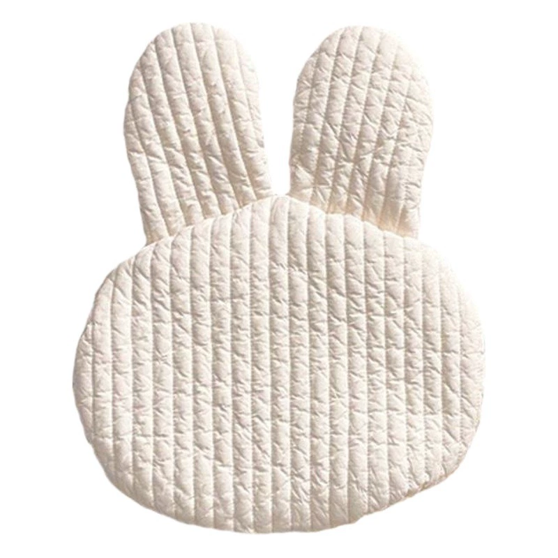 Ins стиль корейская стеганая подушка для новорожденных милая плоская подушка детская дышащая хлопковая подушка с кроликом и медведем