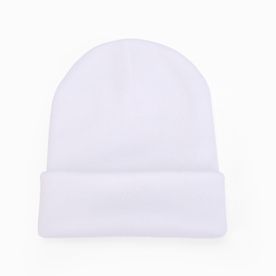 Unisex Fashion soft beanie ski hat candy color light plate thick melon skin hat double knit hat_voghion.com