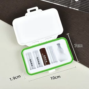 药盒便携分药器塑料保健急救药盒分装器随身应急速饰品药丸收纳盒