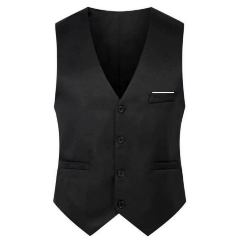 Модный жилет для отдыха, оптом, slim fit, 3D