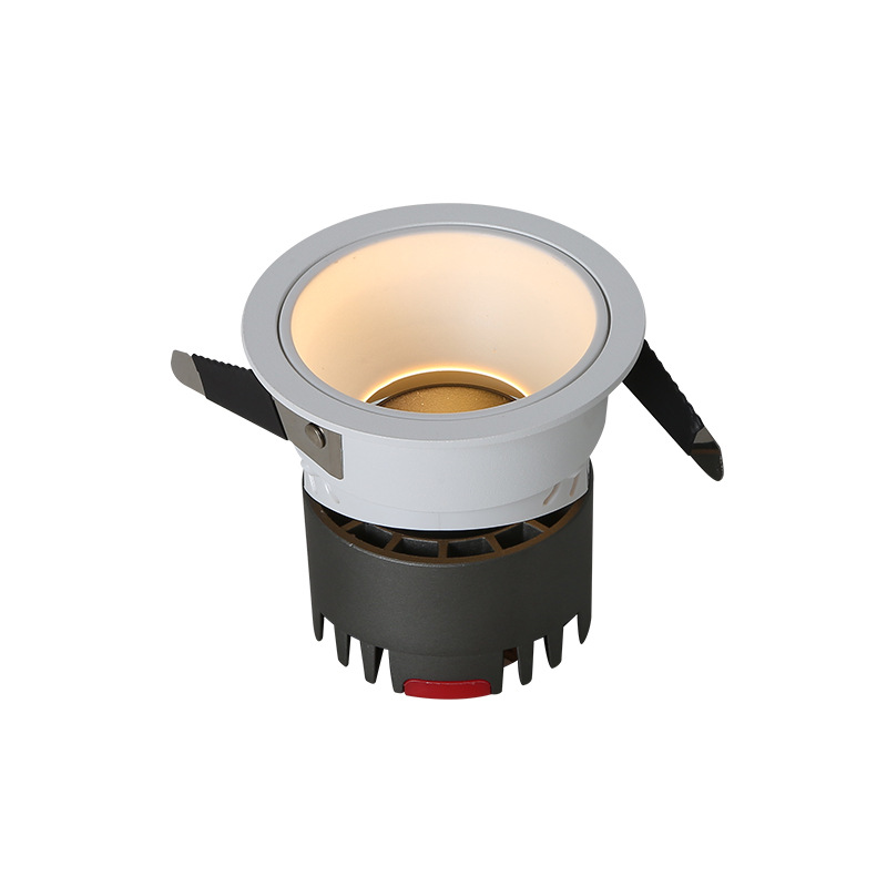 Protector de ojos sin lámpara principal iluminación de sala de estar downlight doméstico incrustado colina anti-deslumbramiento pasillo luz de techo 406L