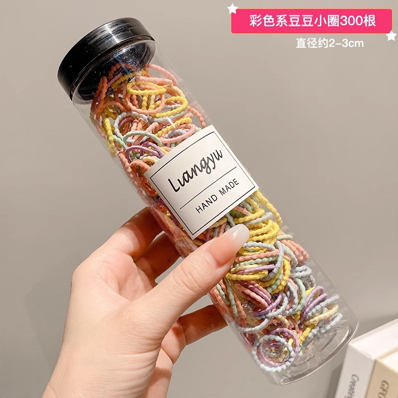 Dibujos animados para niños lindo pulgar lazo para el cabello bebé no daña el cabello cuerda alta elástico banda elástica cuerda para el cabello accesorios para el cabello