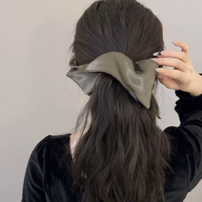 Saç üçün rezinlər: Glossy Hair Tie, Retro Versatile