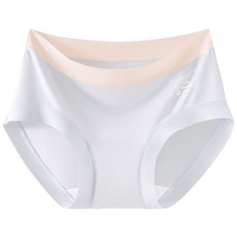 40 bragas modales 10A entrepierna antibacteriana entrepierna larga entrepierna mujer sin costuras transpirable entrepierna de algodón calzoncillos para mujer