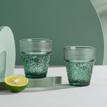 大容量玻璃杯家用办公多只装茶杯喝水杯叠叠冷饮节日礼品套装礼盒