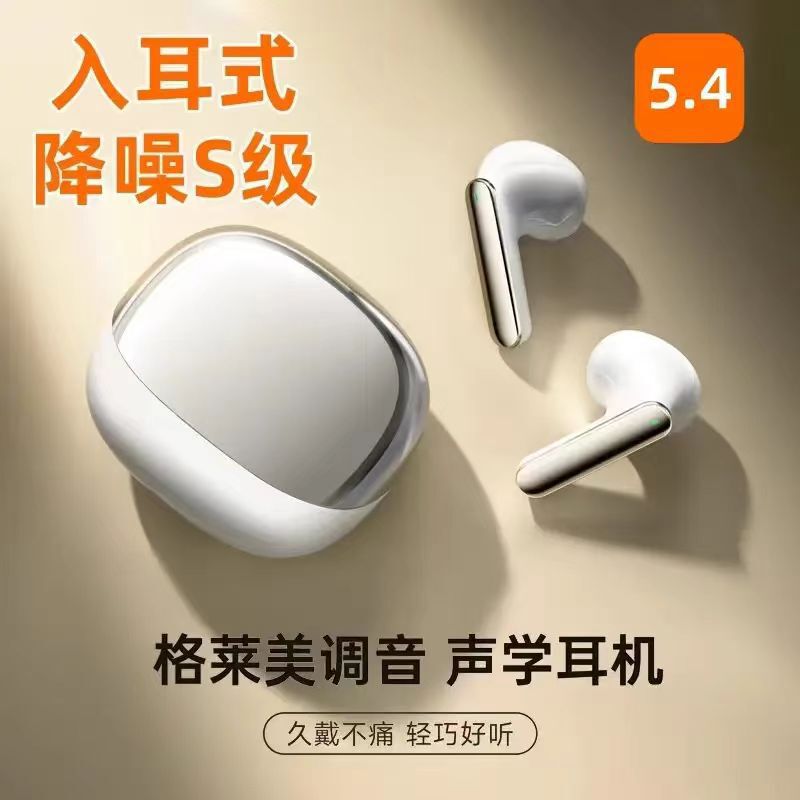 Bluetooth Earphones 2025 New Model Suitable for Xiaomi Redmi Wireless Semi-In-Ear Noise-Cancelling Long-Lasting Battery Wholesale
