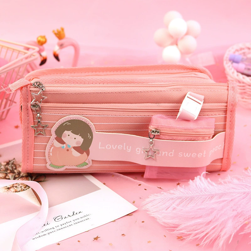 Pencil case for students, wallet, cute shoulder bag