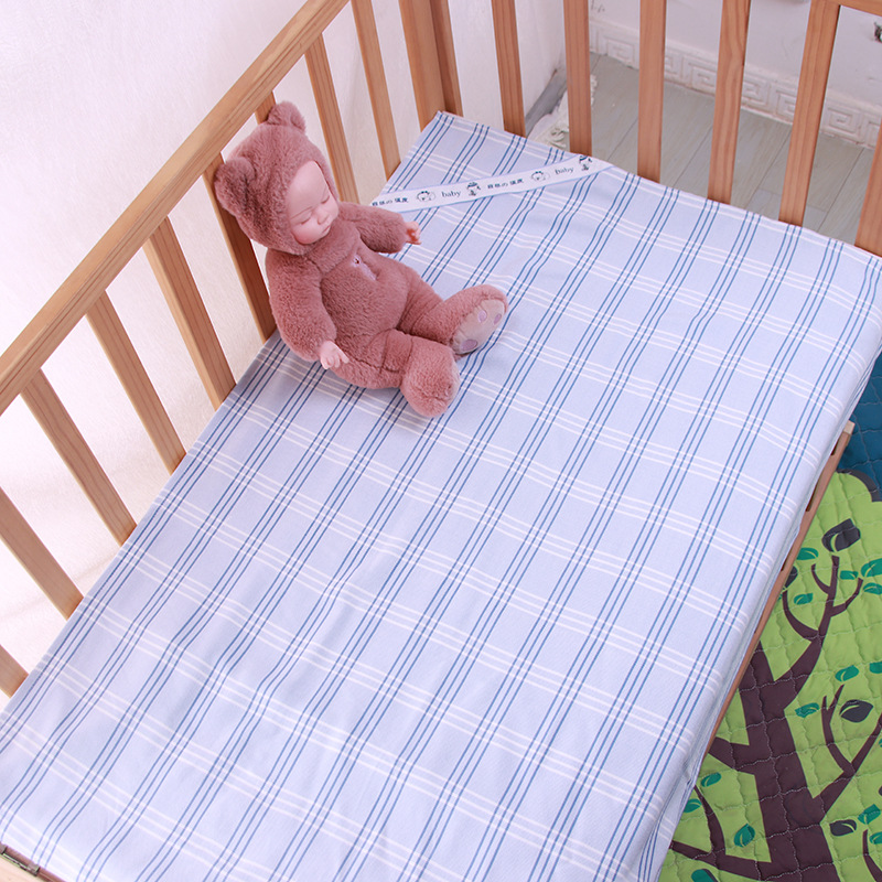 婴儿床凉席竹纤维冰丝新生儿童宝宝夏季吸汗幼儿园午睡苎麻软凉席|ms