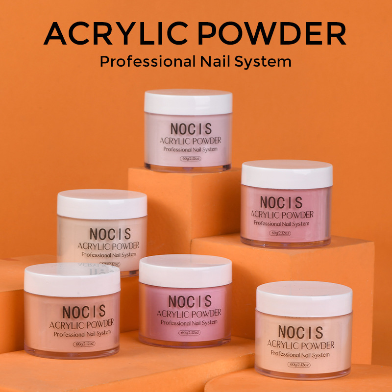 NOCIS Cross-border Manicure 60g Crystal Powder 4 Color Acrylic powder SET
