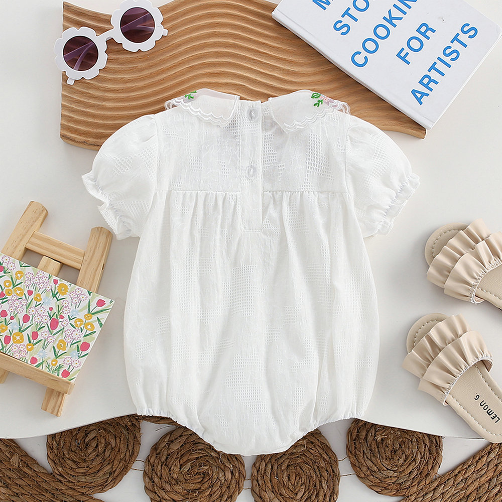 Ropa de bebé, ropa de verano, ropa de pedo, bebé recién nacido, mono delgado, princesa, mamelucos de verano de luna llena súper lindos