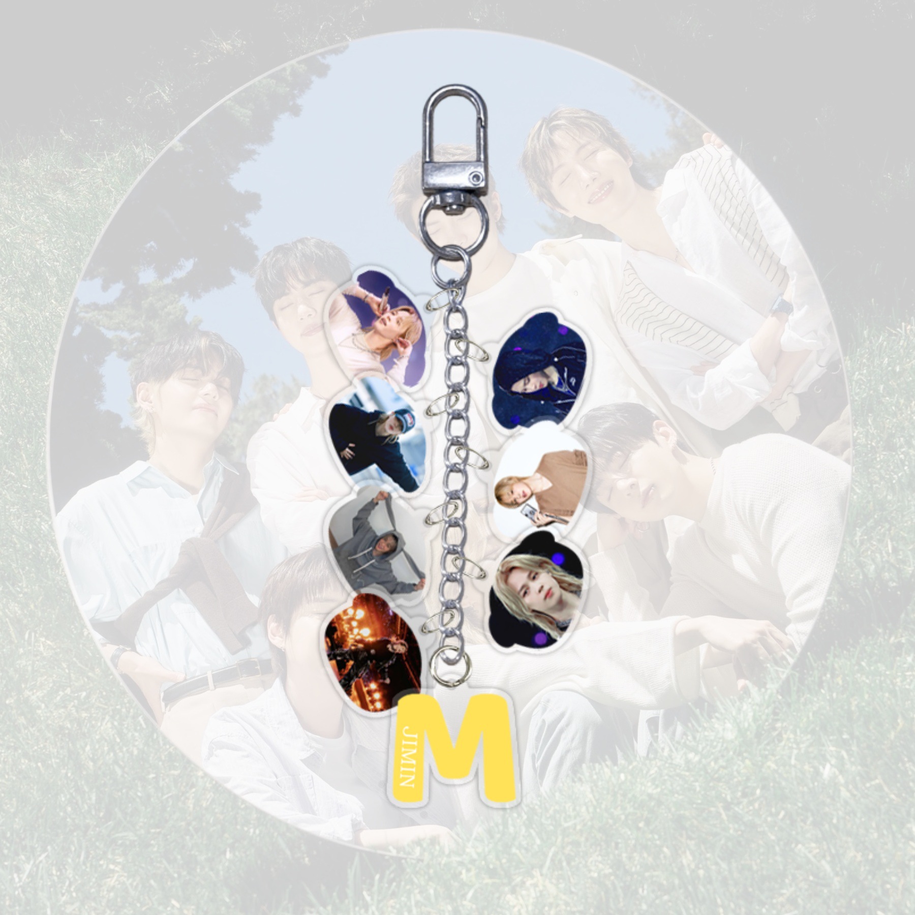 CL30 BTS J-HOPE Acrylic Keychain JUNG KOOK JIMIN SUGA Pendant Durable For Backpacks Bag Keys 30CL