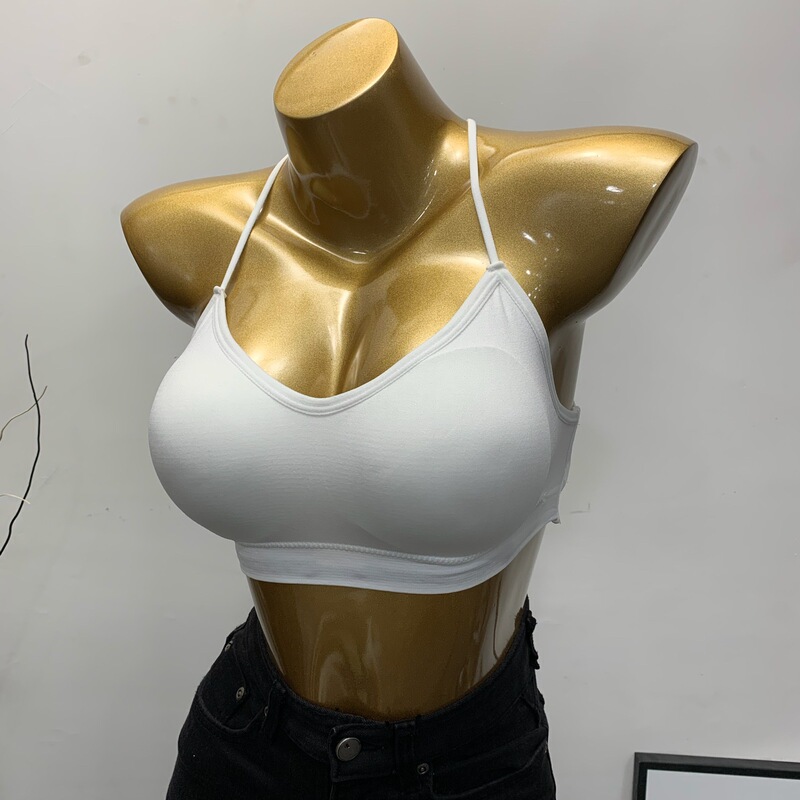 Simple Self-retention/Practical Integrated Bra with Chest Pad Beautiful Back Base Camisole South Korea Ins Internet Popular Top Simple Self-retention/Practical Integrated Bra with Chest Pad Beautiful Back Base Camisole South Korea Ins Internet Popular Top