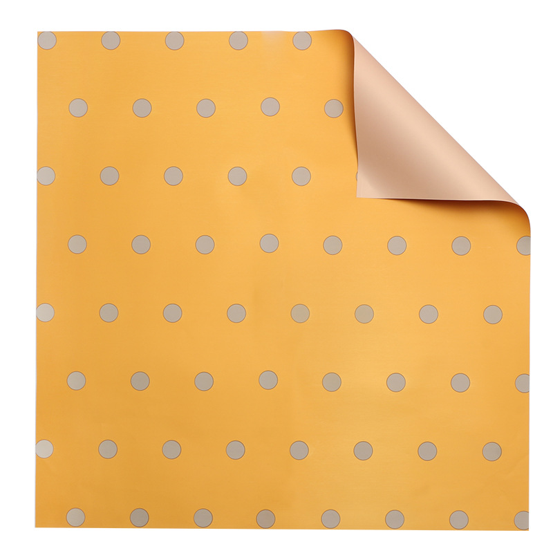 Huashi Wa Points Papel de embalaje de flores impermeable ramo DIY flor florista regalo de papel de embalaje de flores