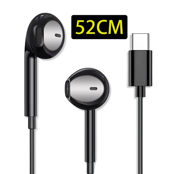 Type-c flat head black (52cm)