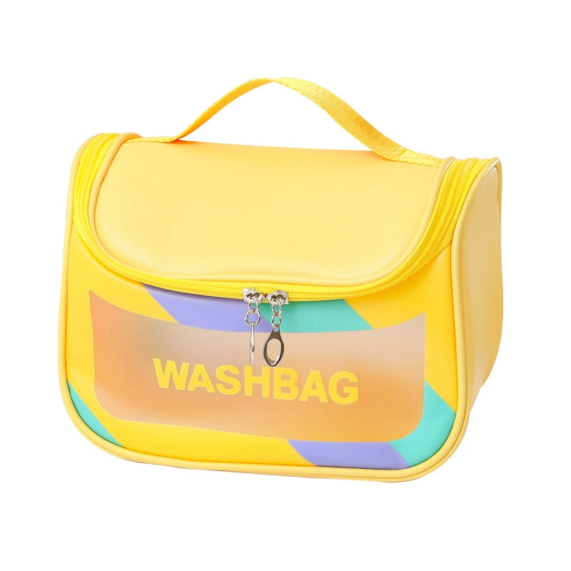 Handheld waterproof purse PVC, capacious storage system, travel bag