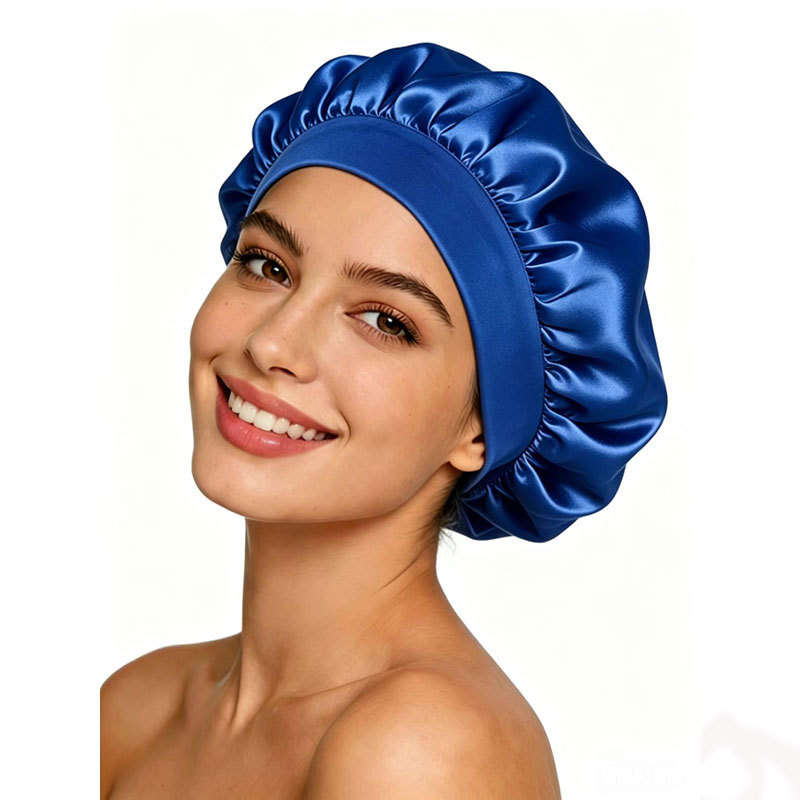 Transfronterizo Amazon seda elástica gorra de dormir gorra de belleza gorra image 15