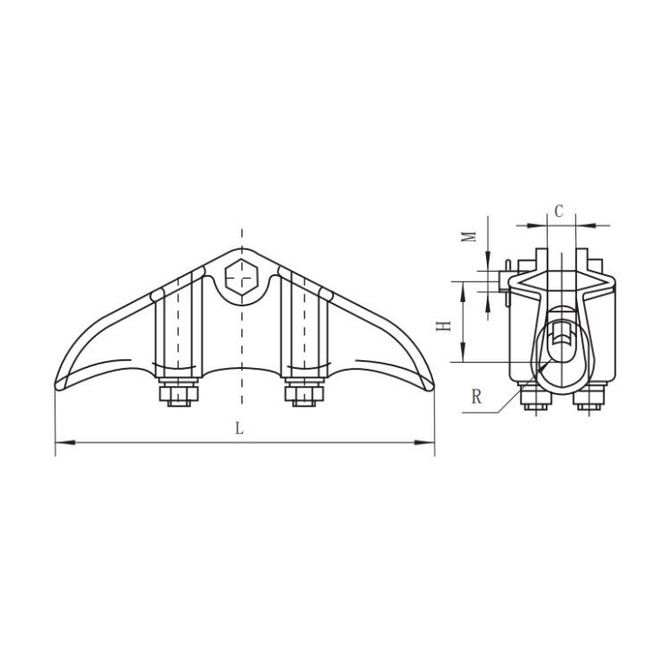 悬垂线夹XGJ-2 XGJ-3 XGJ-4 XGJ-5 XGJ-5A XGJ-5B上海湘开浙江