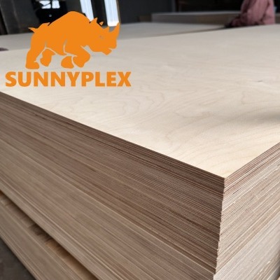 Placa de madera contrachapada de sitio de construcción al por mayor, tablero de madera de construcción, tablero de ingeniería impermeable y resistente al desgaste, tablero de madera contrachapada de tres capas
