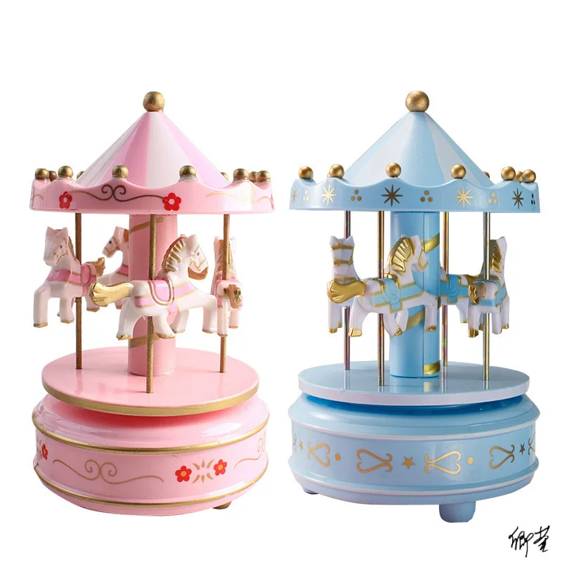 Rotating music box, children's decorations for party