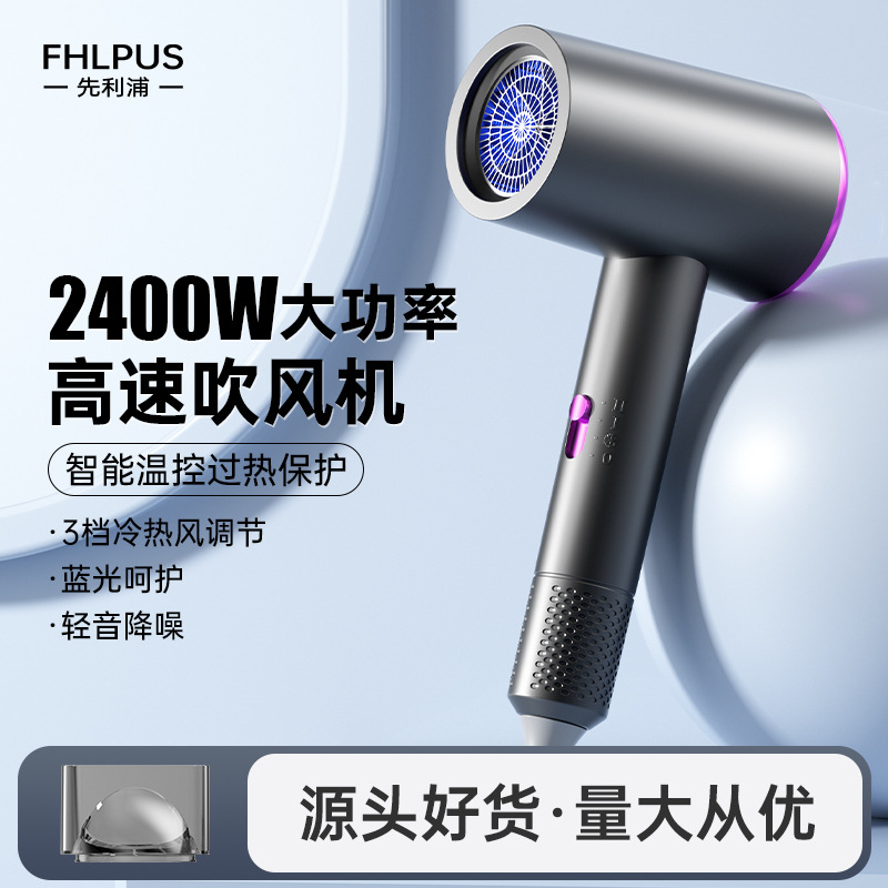 Huaqiangbei Certain Forest Top Equipped with High-Speed Hair Dryer Hair Salon Household High-Power Negative Ion Leafless Hollow Hair Dryer