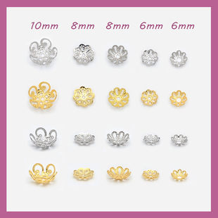 18K���ɫ�U�հ���ñ���и���ƬDIY��������Ʒ��朸�Ƭ���