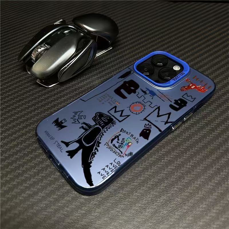 Nuevo dinosaurio divertido para iPhone 16 funda para teléfono móvil Apple 15promax/14 personalidad 13pro12 Europa y América