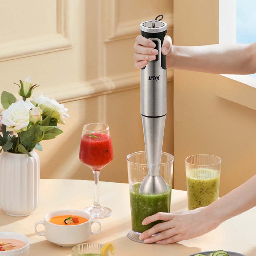 Ganador de la estrella transfronteriza de mano multifunción exprimidor suplemento alimenticio máquina de cocina batidor de huevo licuadora traje