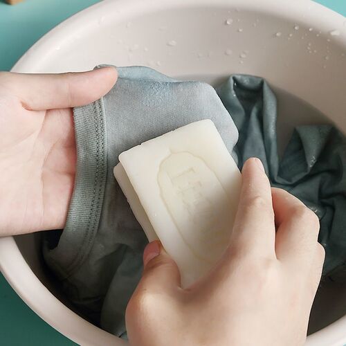 White soap 84 soap sulfur soap whitening household laundry soap baby wash underwear large baking soda soap