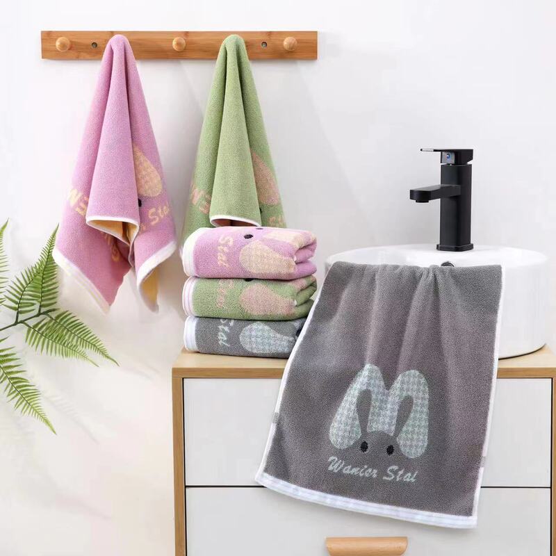 Factory wholesale towel plain horizontal strip face towel adult men and women couples face towel Logo daily stall goods Factory wholesale towel plain horizontal strip face towel adult men and women couples face towel Logo daily stall goods