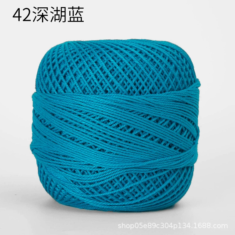 Шёлковая crochet нить шарики, 3 размера, разноцветная пряжа для вязания сумок и крючком
