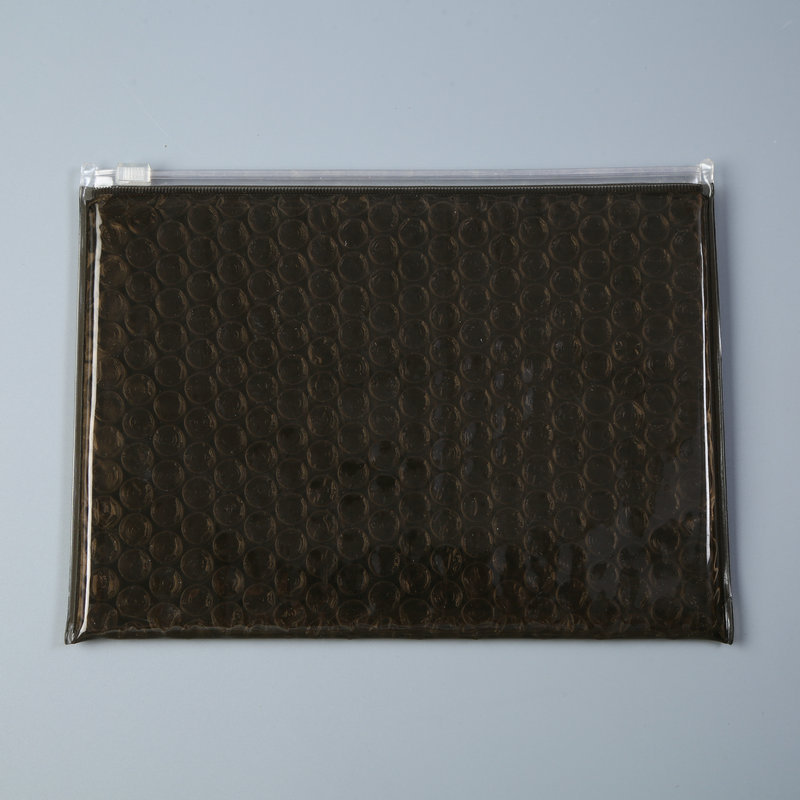 PVC气泡袋滑扣泡泡膜自封袋化妆品保护袋防水防震不变形气泡膜