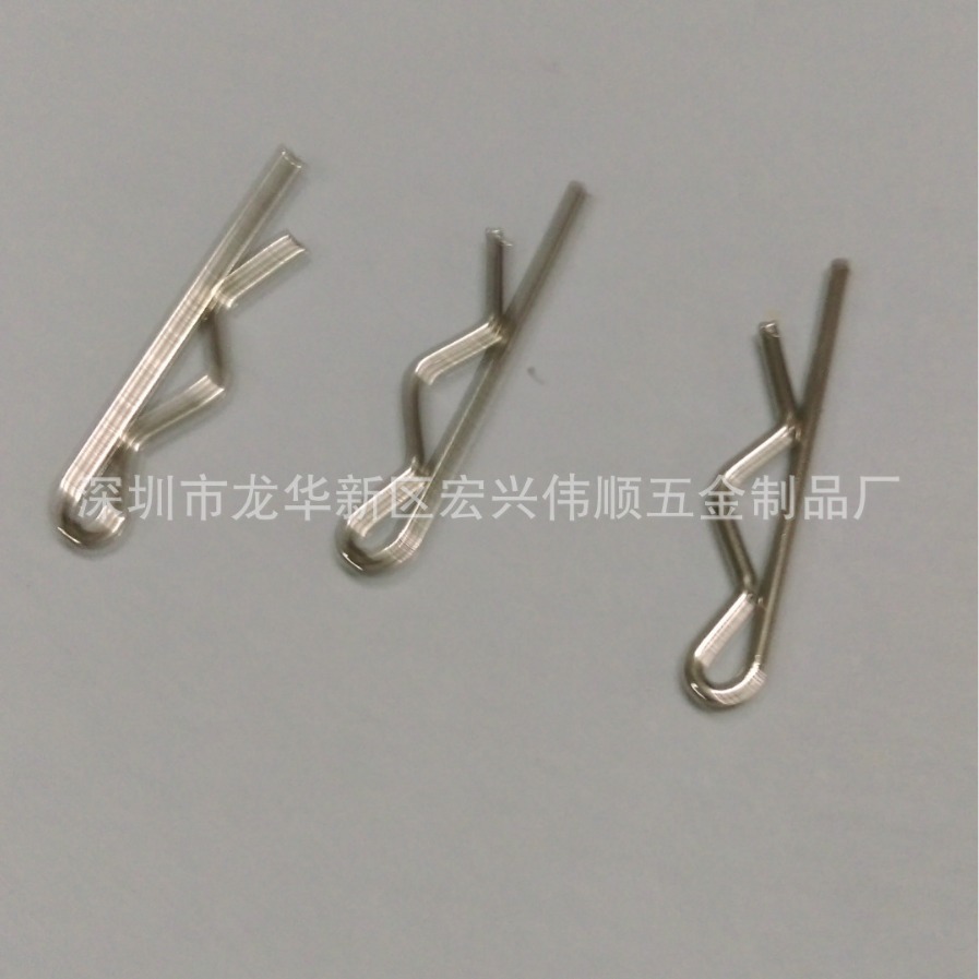 精密 厂家R型销B型销304不锈钢波浪型发夹插销 热卖弹性开口销