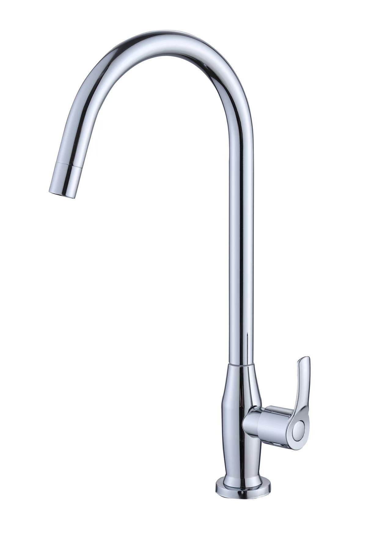 Southeast Asian single cold water kitchen sink, balcony laundry sink faucet, household rotatable single cold faucet, stainless steel undefined