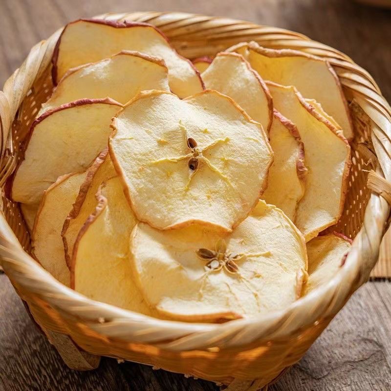 Dried Apple Slices Fruit Tea 100g Natural Sun-Dried Loose Herbal Tea for Brewing in use