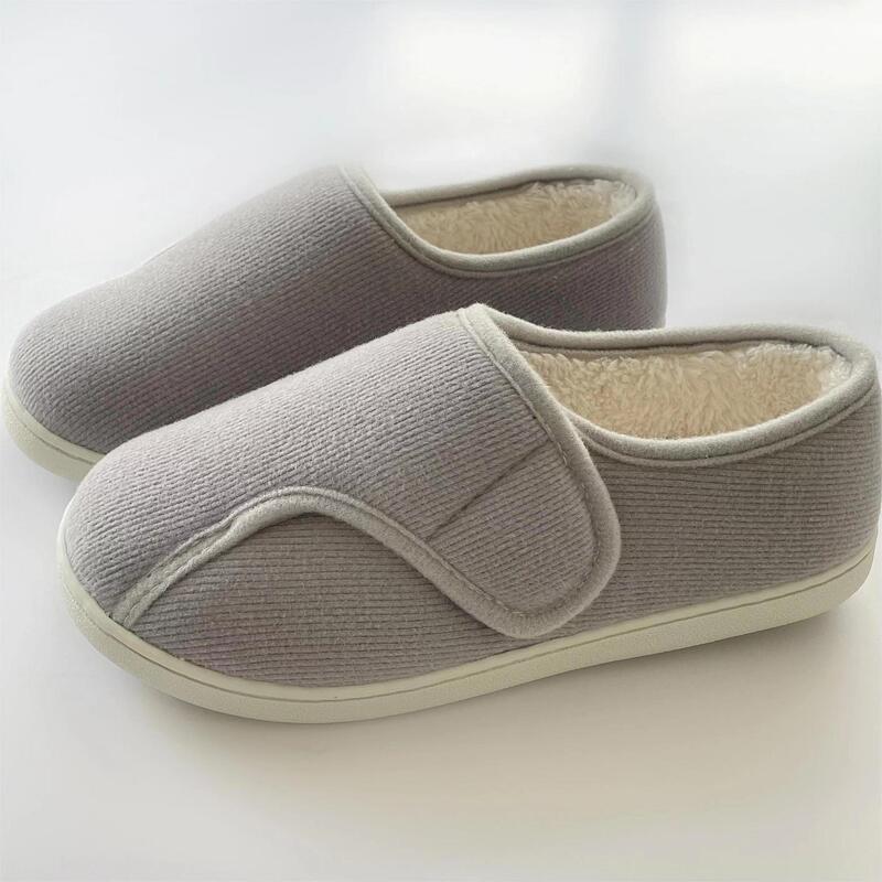Adjustable pregnant women and elderly home outdoor thick bottom non-slip home confinement shoes winter heel postpartum cotton slippers Adjustable pregnant women and elderly home outdoor thick bottom non-slip home confinement shoes winter heel postpartum cotton slippers