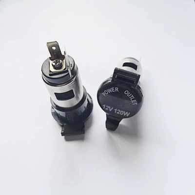 Avtomobil Siqaret Yandırıcı Rozetkası 12-24V Metal Güc Rozetkası