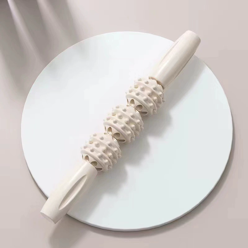 Массажный стержень ролик, fascia stick, Многошариковый 3/4/5/10 опций, 36,3 см для икр и ног